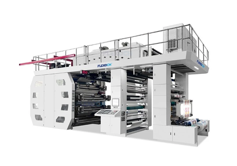Central impression Flexo Printing Press 8 Color Central impression Flexo Printing Press 8 Color